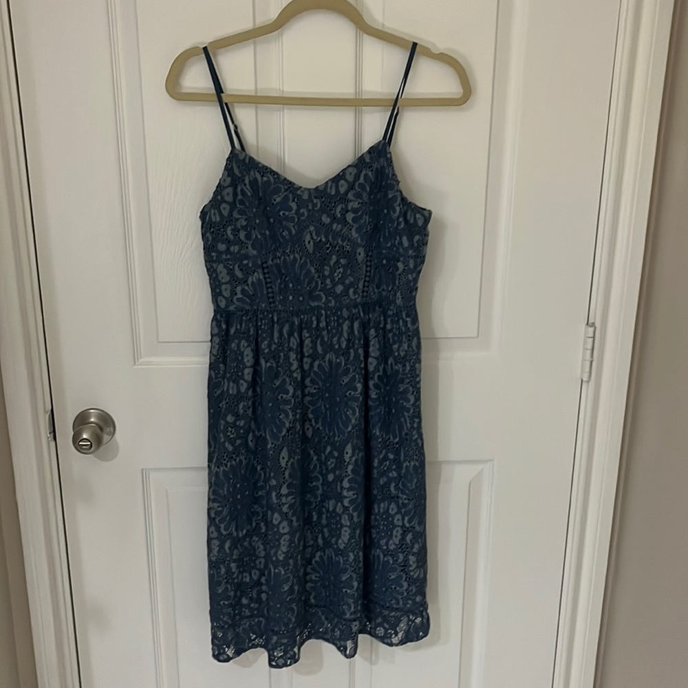 LOFT Blue Dress